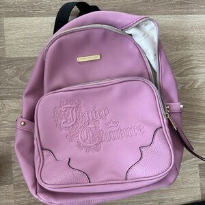 Juicy Couture Pink Embroidered Backpack